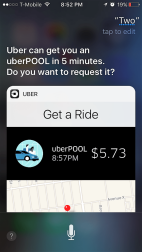 Siri-Uber