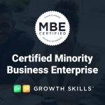 Growth Skills is a Certified Minority Business Enterprise(MBE)